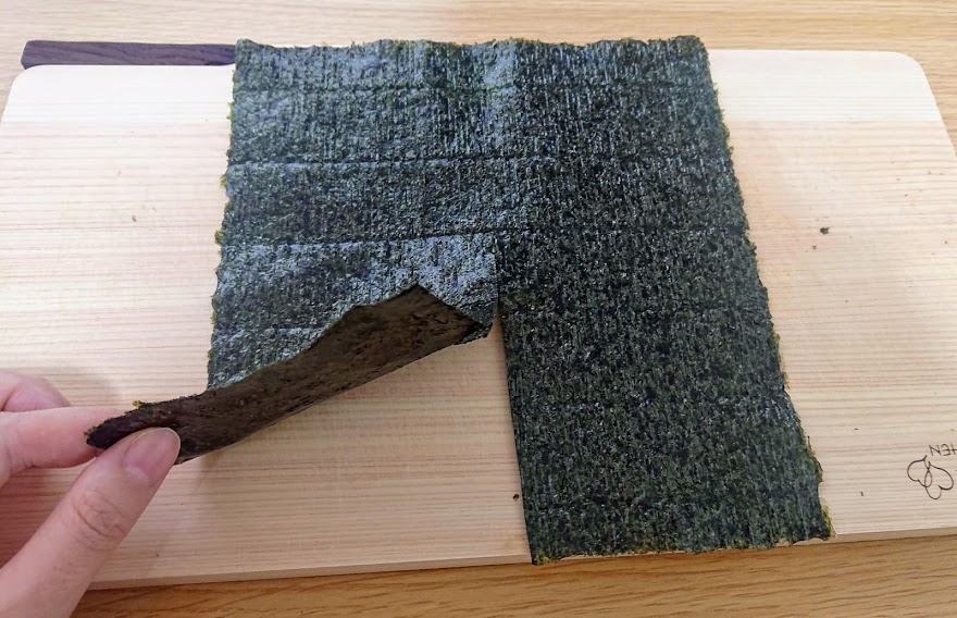 海苔の切り方