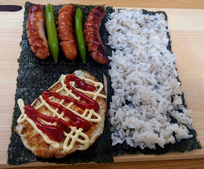 折りたたみキンパ