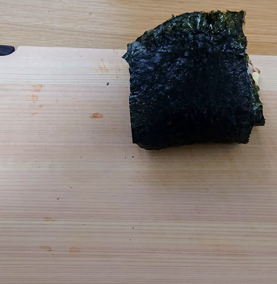 折りたたみキンパの折り方