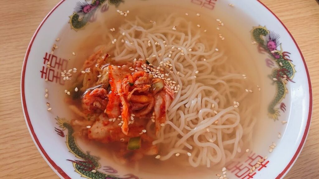 チョル麺を使った冷麺